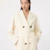 101801 Icon Coat, blanco