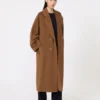 101801 Icon Coat, color tabaco