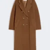 101801 Icon Coat, color tabaco