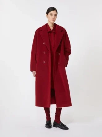 101801 Icon Coat, rojo oscuro
