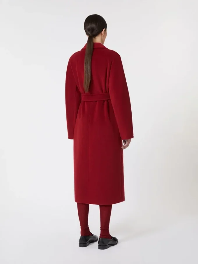 101801 Icon Coat, rojo oscuro