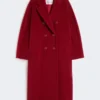 101801 Icon Coat, rojo oscuro