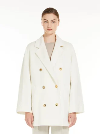 Abrigo corto 101801 Icon Coat, blanco