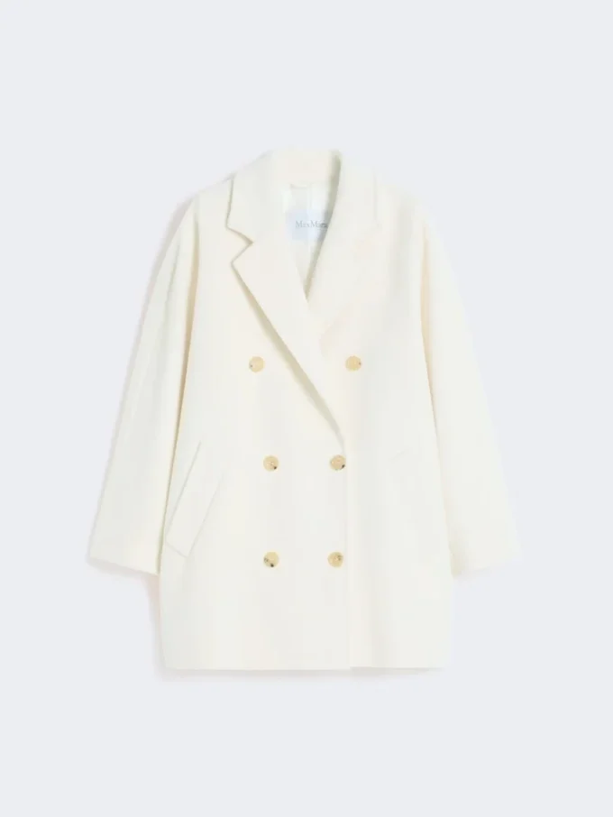 Abrigo corto 101801 Icon Coat, blanco