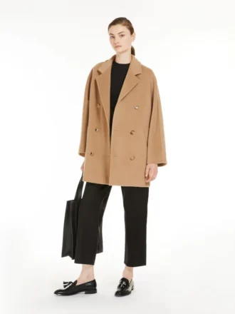 Abrigo corto 101801 Icon Coat, color camel
