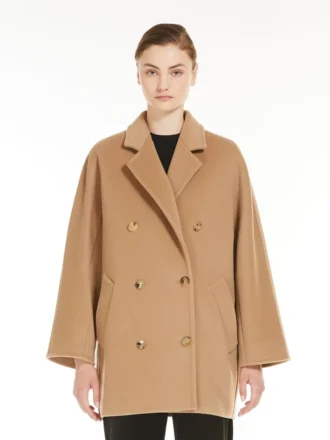 Abrigo corto 101801 Icon Coat, color camel
