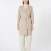 Abrigo corto de lana, rosa beige Abrigo corto de lana, rosa beige