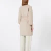 Abrigo corto de lana, rosa beige Abrigo corto de lana, rosa beige