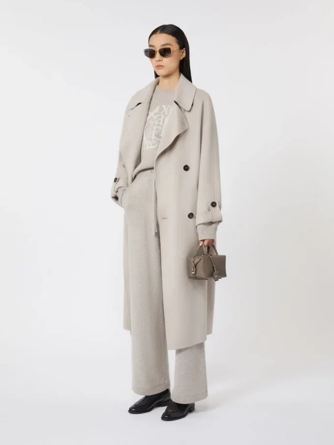 Abrigo de lana, beige Abrigo de lana, beige