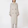 Abrigo de lana, beige Abrigo de lana, beige