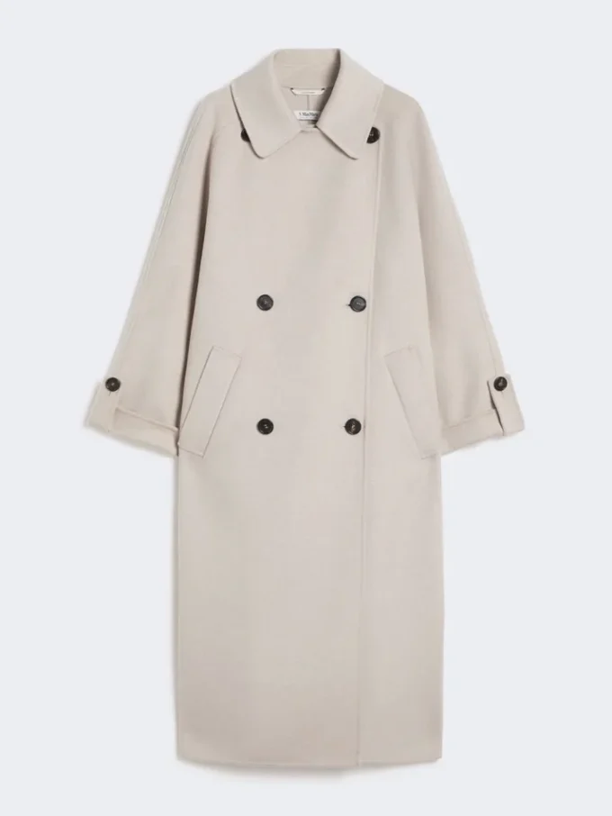 Abrigo de lana, beige Abrigo de lana, beige