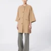 Abrigo de paño camel, marrón avellana Abrigo de paño camel, marrón avellana