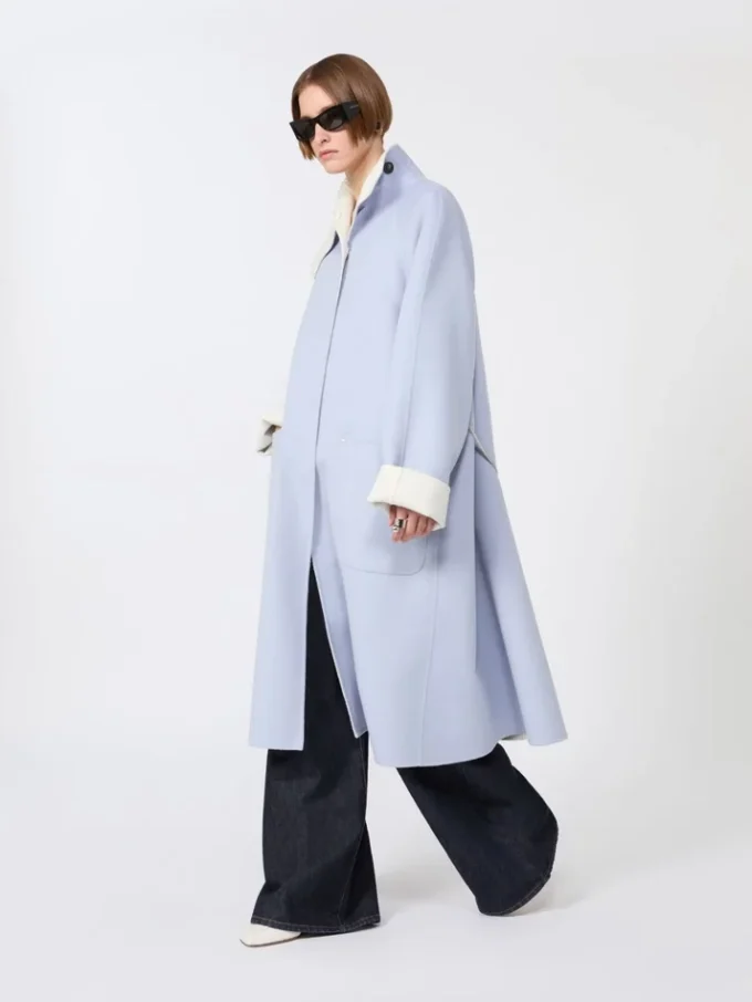 Abrigo reversible de Pure Wool, color avio
