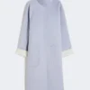 Abrigo reversible de Pure Wool, color avio