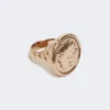 Anillo Doge de metal, dorado
