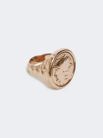 Anillo Doge de metal, dorado