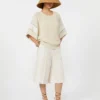 Bermudas de lino, color beige Bermudas de lino, color beige