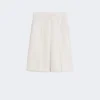 Bermudas de lino, color beige Bermudas de lino, color beige