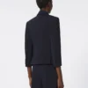 Blazer corto de lana, azul ultramar Blazer corto de lana, azul ultramar
