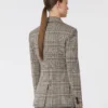 Blazer de jersey jacquard, negro gris Blazer de jersey jacquard, negro gris