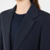 Blazer de lana elástica, azul marino Blazer de lana elástica, azul marino