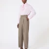 Blusa de charmeuse de seda, rosa