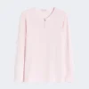 Blusa de crepé de China de seda, rosa Blusa de crepé de China de seda, rosa