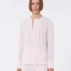 Blusa ligera de cady, rosa Blusa ligera de cady, rosa