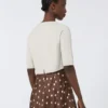 Bolero de hilo de algodón, blanco Bolero de hilo de algodón, blanco