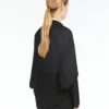 Bolero de tejido plisado, negro Bolero de tejido plisado, negro
