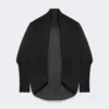 Bolero de tejido plisado, negro Bolero de tejido plisado, negro