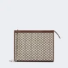 Bolsa mediana de jacquard de algodón, negra
