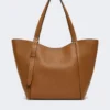 Bolso Archetipo de piel, marrón ámbar Bolso Archetipo de piel, marrón ámbar