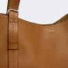 Bolso Archetipo de piel, marrón ámbar Bolso Archetipo de piel, marrón ámbar