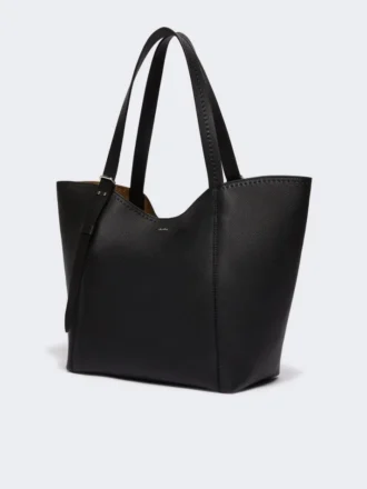 Bolso Archetipo de piel, negro