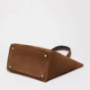 Bolso Archetipo de piel serrada, marrón oscuro Bolso Archetipo de piel serrada, marrón oscuro