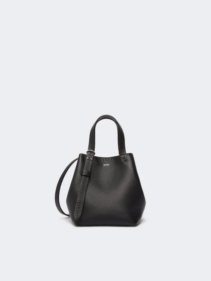 Bolso Archetipo extrapequeño de piel, negro Bolso Archetipo extrapequeño de piel, negro