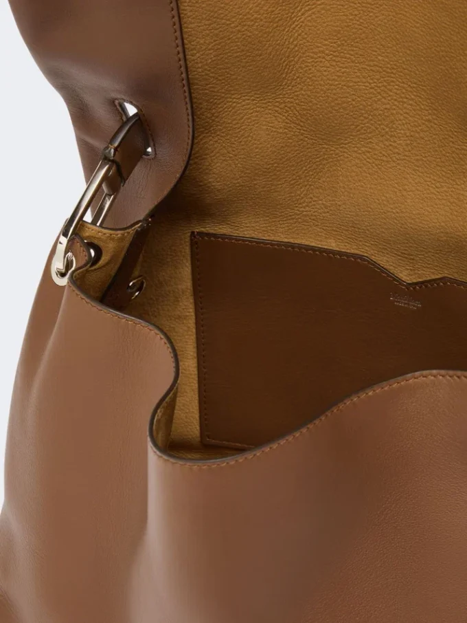 Bolso de piel Archetipo, marrón Bolso de piel Archetipo, marrón