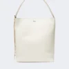 – Bolso de piel Archetipo mediano, blanco – Bolso de piel Archetipo mediano, blanco
