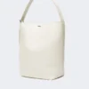 – Bolso de piel Archetipo mediano, blanco – Bolso de piel Archetipo mediano, blanco