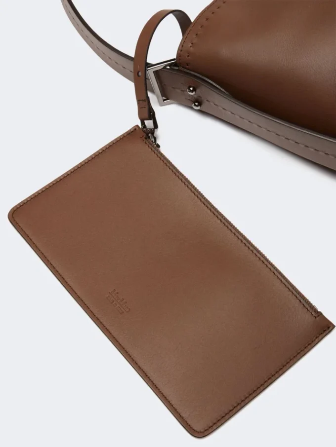 – Bolso de piel Archetipo mediano, marrón – Bolso de piel Archetipo mediano, marrón