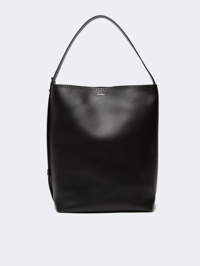 – Bolso de piel Archetipo mediano, negro – Bolso de piel Archetipo mediano, negro