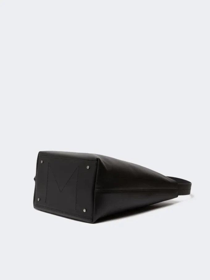 – Bolso de piel Archetipo mediano, negro – Bolso de piel Archetipo mediano, negro