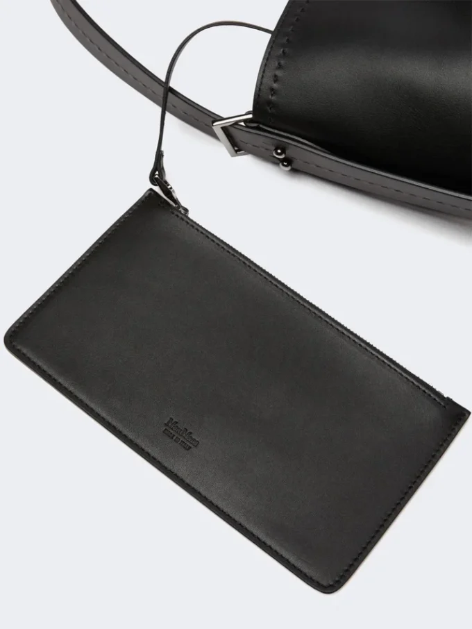 – Bolso de piel Archetipo mediano, negro – Bolso de piel Archetipo mediano, negro