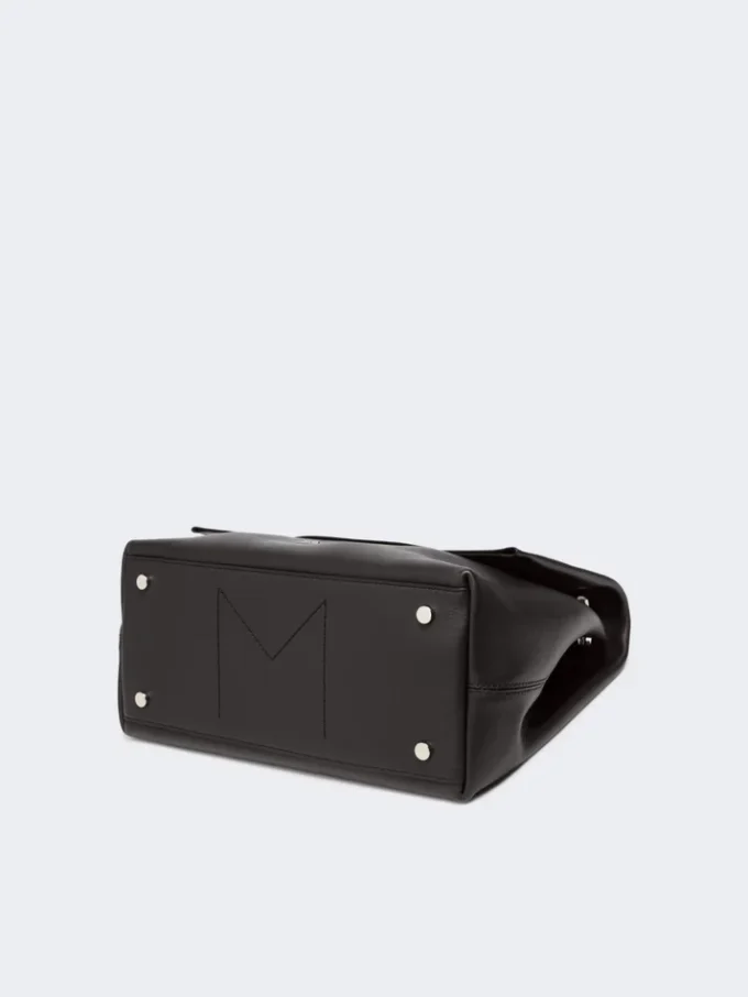 Bolso de piel Archetipo, negro Bolso de piel Archetipo, negro