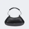 Bolso de piel Caju mini, negro Bolso de piel Caju mini, negro