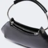 Bolso de piel Caju mini, negro Bolso de piel Caju mini, negro