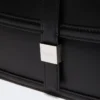 Bolso de piel natural, negro Bolso de piel natural, negro