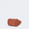 Bolso marino de piel extrapequeño, color óxido Bolso marino de piel extrapequeño, color óxido