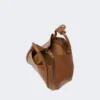 Bolso marino de piel extrapequeño, marrón bronce Bolso marino de piel extrapequeño, marrón bronce